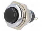Switch: push-button | Pos: 2 | SPST-NO | 1.5A/250VAC | OFF-(ON)