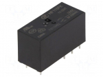 Relay: electromagnetic | DPDT | Ucoil: 12VDC | 8A | 8A/250VAC | PCB