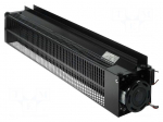 Fan: AC | cross flow | 230VAC | 740x150x130mm | 930m3/h | 55dBA | ball