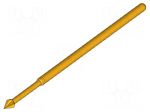 Test needle | Spring compression: 4.3mm | 6.35mm | 5A | steel | &Oslash;: 1.7mm