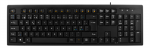 Keyboard DELTACO LT layout, USB, black / TB-626-LT