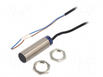Sensor: inductive | OUT: NC | 0&divide;5mm | 24&divide;240VAC | 24&divide;210VDC | M18 | 2m