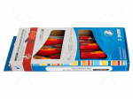 Screwdriver: insulated-set | insulated | Phillips,slot | TBI | 6pcs.