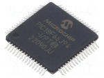 IC: PIC microcontroller | 64MHz | 2&divide;3.6VDC | SMD | TQFP64 | PIC18