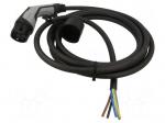 EMobility: cable | 1x0.5mm2,5x6mm2 | 480VAC | 26.6kW | IP44 | 5m | 32A
