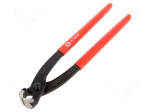Concreters nippers | end,cutting | 220mm