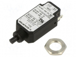Circuit breaker | Urated: 240VAC | 48VDC | 0.08A | SPST | Poles: 1 | screw