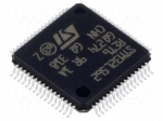 IC: STM32 ARM microcontroller | 110MHz | LQFP64 | 1.71&divide;3.6VDC | Cmp: 2