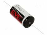 Battery: lithium | D | 3.6V | 19000mAh | non-rechargeable | axial