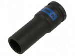 Socket | socket spanner,impact | 18mm | 1/2" | thin walled,long