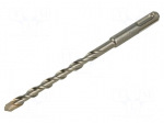 Drill bit | for concrete | &Oslash;: 8mm | L: 160mm | SDS-Plus&reg;