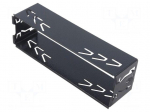 Car radio mounting half frame | 1 DIN | Pioneer | black