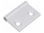 Hinge | Width: 30mm | aluminium | H: 103mm