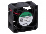 Fan: DC | axial | 12VDC | 40x40x20mm | 13.08m3/h | 27.5dBA | ball | 26AWG