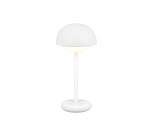 Trio-Lighting OUTDOOR Elliot LED galda lampa matt white rechargeable