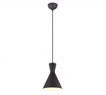 Trio Enzo piekarama lampa 20 cm E27 matt black brushed steel R30781032 4017807459869