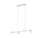 Trio-Lighting Marley  80 cm 4-pc GU10 matt white piekaramā lampa