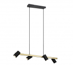 Trio-Lighting Marley  80 cm 4-pc GU10 black/gold piekaramā lampa