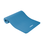 Spordiks ja aktiivseks puhkuseks // Spordikaubad ja varustus // Mata gimnastyczna do ćwiczeń joga, pilates, fitness, 183x61cm, grubość 1.5cm, materiał NBR, niebieska, REBEL ACTIVE