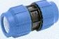 Remontsavienojums D40 PN16 (zils) PP remontsavienojums PE caurulei