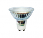 LED spotlight GU10 230V 5W 340lm 50&deg; neutrral white, glass, LED line