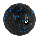 Spordiks ja aktiivseks puhkuseks // Spordikaubad ja varustus // Piłka do masażu 8cm, kolor czarno-niebieski, materiał EPP, REBEL ACTIVE