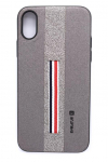 Back panel cover Evelatus Apple Iphone X Dazzel Gray
