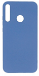 Back panel cover Evelatus Huawei P40 Lite E Soft Touch Silicone Blue