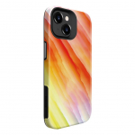 Back panel cover Evelatus Apple iPhone 15 Plus Armor case TPU+PC Customized Print Design Yellow Orange