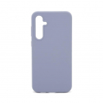 Back panel cover Evelatus Samsung Galaxy S23 FE Premium Soft Touch Silicone Case Lavender Gray