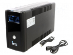 Power supply: UPS | 360W | 600VA | 230V | IEC C13 x4,USB B socket