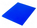 Layer pad | Width: 0.6m | L: 0.76m | blue | Clean-Step | Thk: 6.5mm