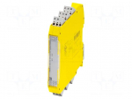 Automation module: safety relay | 24VDC | IN: 1 | -20&divide;60&deg;C | IP20