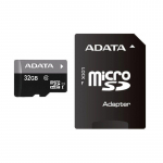 Memory cards ADATA  Premier UHS-I 32 GB, MicroSDHC, Flash memory class 10, Adapter