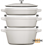 Staub La Cocotte 4.2 L Round Cast iron Casserole baking dish