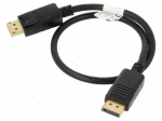 Cable | DisplayPort plug,both sides | PVC | DisplayPort 1.2 | 4K