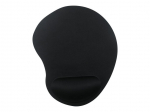 Computer mouse Gembird  MP-ERGO-01 Mouse pad with soft wrist support, black