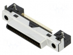Connector: D-Sub | PIN: 37 | socket | male | angled | THT | DH | 1mm