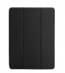 Book case Connect  Galaxy Tab S9 Tablet case with imitate microfiber inside Black