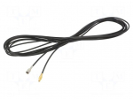 Cable | SMB socket,SMB plug | black | straight | 5m