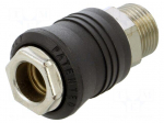 Quick connection coupling | Ext.thread: 3/8" | Thread: outside