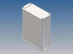 ALUMINIUM HOUSING - WHITE - 145 x 105.9 x 45.8 mm