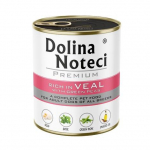 DOLINA NOTECI Premium rich in veal with green peas &ndash; wet dog food &ndash; 800g