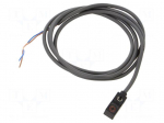 Sensor: inductive | 0&divide;2.5mm | 2-wire NO | Usup: 10&divide;30VDC | 50mA | cables