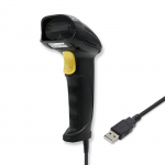 Qoltec barcode reader scanner | 1D | EAN | USB | Black