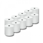 Qoltec Thermal roll 80 x 80 | 55g/m2 | 10pcs | BPA free