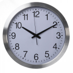 ALUMINIUM WALL CLOCK - &Oslash; 40 cm