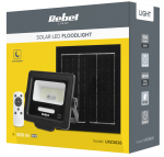 60W prožektor puldiga | P&auml;ikesepaneel | Sisseehitatud aku 4000 mAh | H&auml;marikuandur