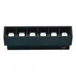 LED Magnetic rail light GRILLE LIGHT 6W, 3000K, 113 mm, 48V