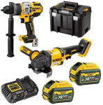 DEWALT. 18V DCK2016T2T COMBO KIT (DCD999 + DCG418) 2x6.0Ah